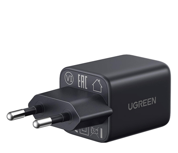 UGREEN Ładowarka sieciowa X514 USB + USB-C GaN 20W czarna - 1513575 - zdjęcie 3